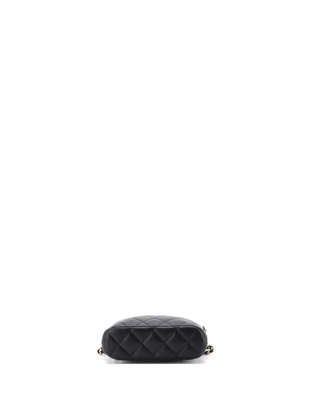 Chanel Cc Dome Zip Clutch With Chain #279532C49B